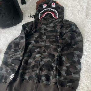 Bape Shark Zip New With Bag